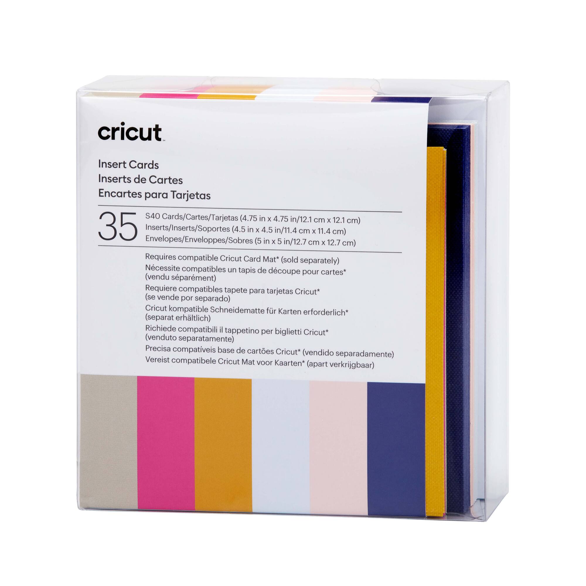 Cricut® S40 Insert Cards, Sensei Sampler